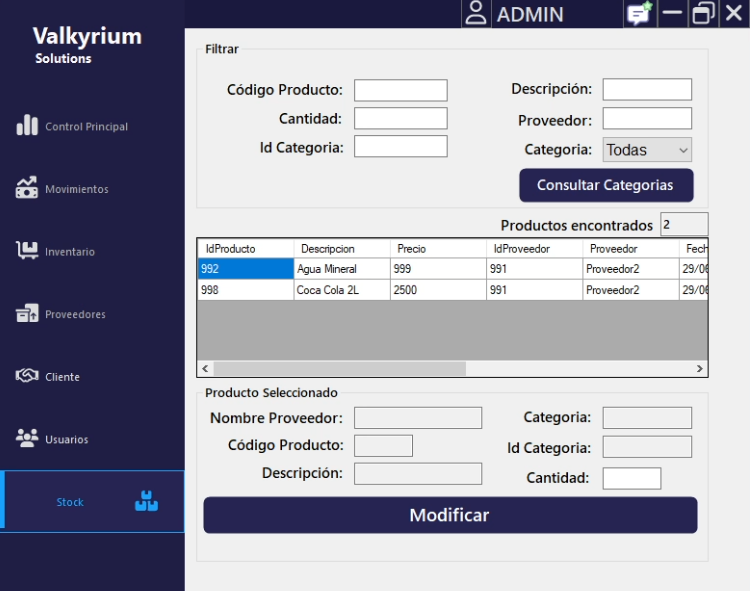 Módulo de Logística Valkyrium